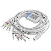 Conector del plátano del IEC 4,0 del cable y de los Leadwires de P-Hilips/HP M17770A M1771A M2461A ECG