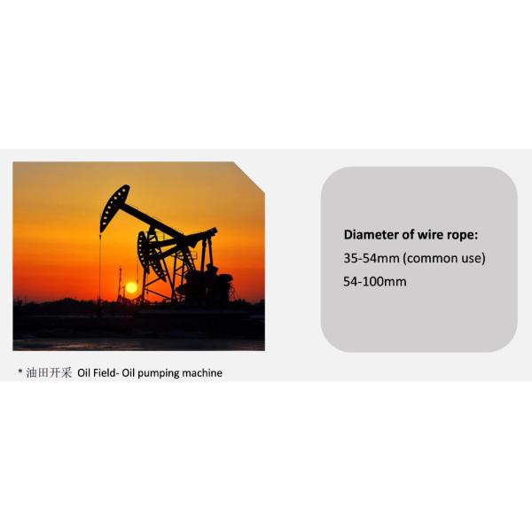 300mm Wire Rope Flaw Detector Machine For Ropeway Lifting Equipment