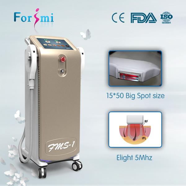 1-10ms Pulse width ipl rf beauty machine/elite ipl+rf laser hair removal