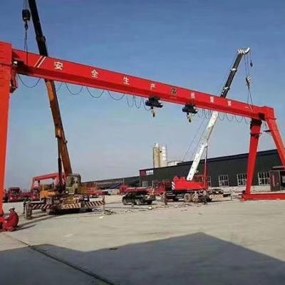 10 15 20 Ton Single Beam Gantry Crane 20m Lifting Overhead Gantry Crane