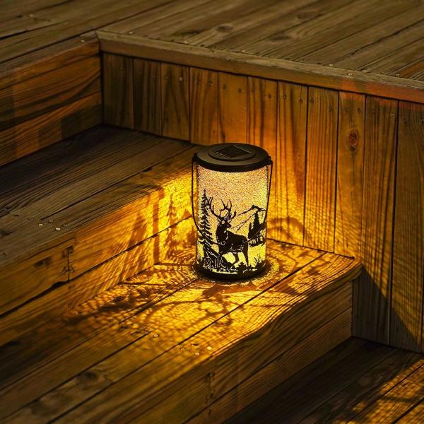 Оформление орнамента сада металла светов СИД солнечное можно подгонять