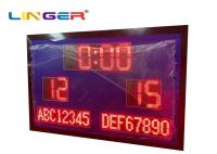 placar exterior do futebol de 1300MMx2000MMx90MM com armário impermeável