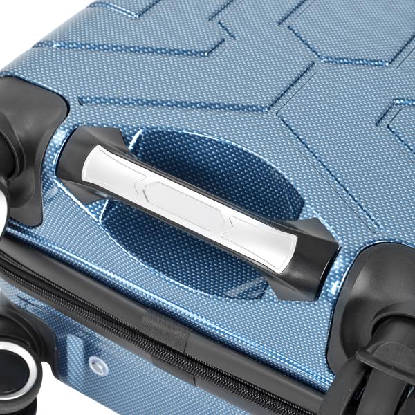 Sturdy  ABS PC Lightweight Hard Travel Luggage Trolley Mechanical Style