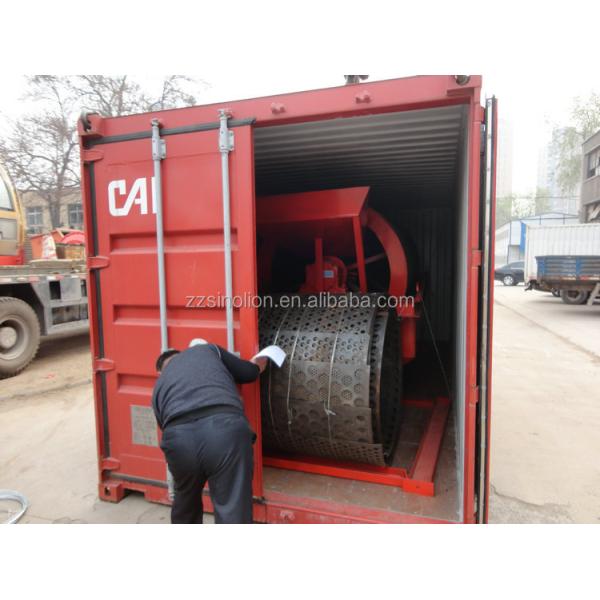 Stationary Trommel Screen Sieve for Different Models and 380V/415V/440V Voltage Options