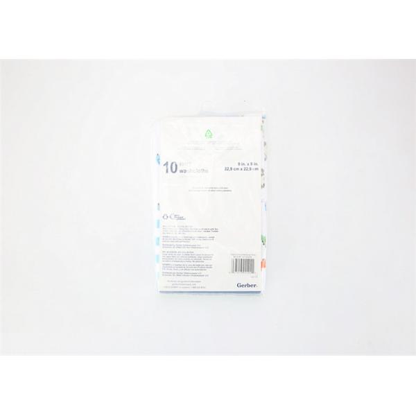 Multi Colored Baby Bath Washcloths 100% Cotton 10pk Knitted Comfortable