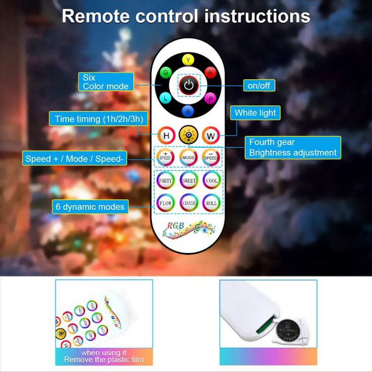 Multicolor симфонизм праздника RGB освещает раковину IP65 ПК для на открытом воздухе партии