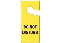 L'étiquette de Hang Out Lockout Plastic Safety ne touchent pas à la prévention des accidents jaune d'étiquette