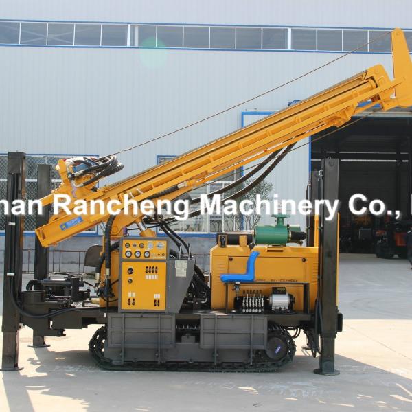 Adaptive Pressure Regulation Water Well Drilling Machine 350m Depth DTH Rig