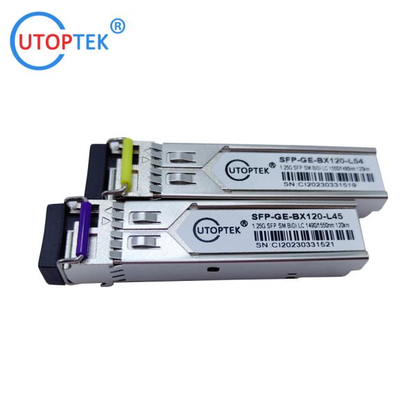 2.5Gb/s SFP  Bidi LC 120km 1490/1550nm optical fiber Transceiver Module DDM for cisco/huawei/Aruba/HP