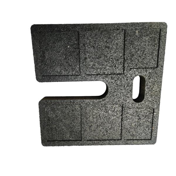 Poids de base en caoutchouc pour système de tuyaux et rideaux pour mariages/événements d'entreprise