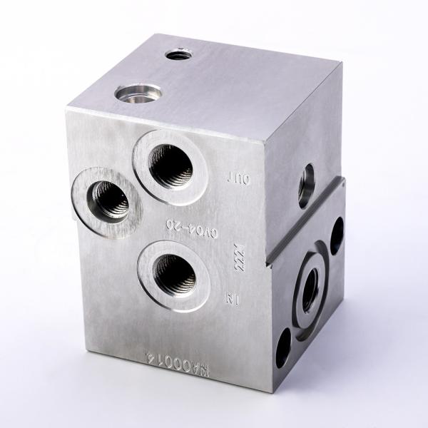 Aluminum Cast Ductile Iron Steel Hydraulic Manifold Block Throttle Flow Control Valve