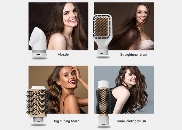 Interchangeable Hair Straightener And Curler Brush 2.5m Power cord