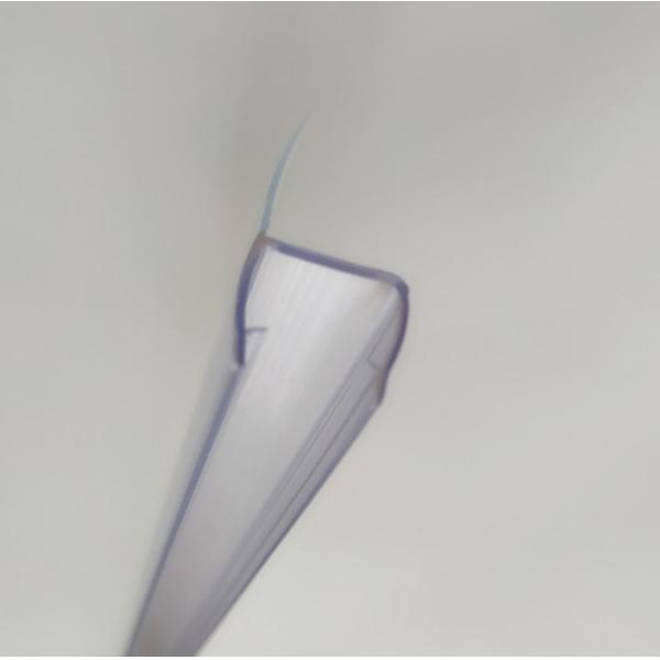 6-12мм стекло совместимое 180 градусов ПВХ резиновый H канал Нижняя стеклянная душа уплотнитель дверной ленты