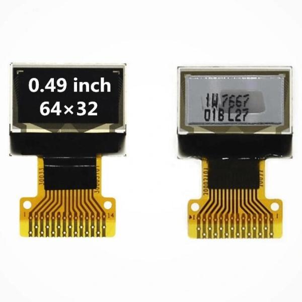′ 64 ′ графика 0,49 32 модуль дисплея интерфейса Mono голубой OLED точек I2c