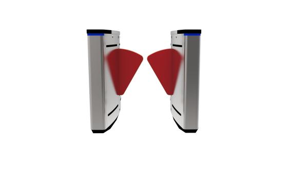 Speed Optical Swing Turnstile gate Access Control 550mm Turboo