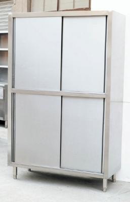 Equipamento de aço inoxidável de prata da restauração para o hotel, armazenamento ereto Cabine do alimento