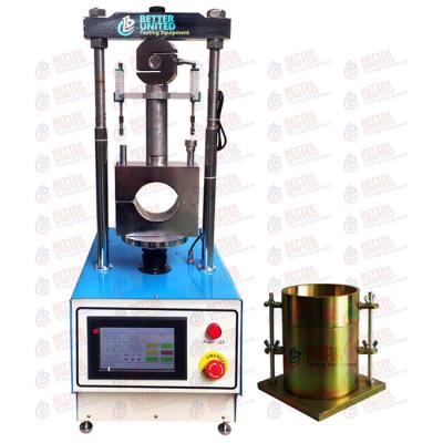 Equipamento de testes do solo da máquina de CBR-Marshall do sensor de 50KN Digitas