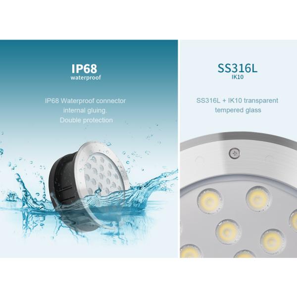 СИД сада VDE SMD3030 смололо светлое 18W 1600LM IP68 водоустойчивый