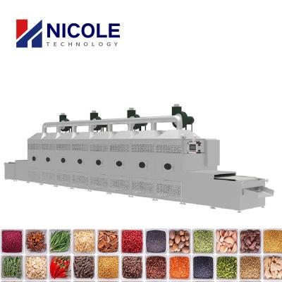 Equipamento mais seco da máquina feita sob encomenda da esterilização de micro-ondas para condimentos do marisco