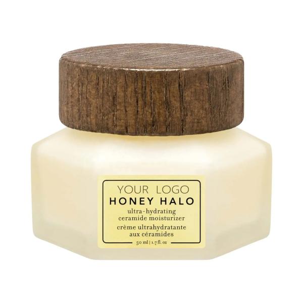 OEM / ODM Ultra-Hydrating Face Cream Antioxidant Ceramide Honey Dry Skin Private Label Long-Lasting Moisturizing Organic