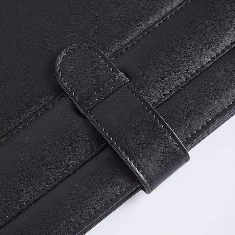 A4 PU Leather Conference Resume Portfolio Binder Padfolio Promotional Gift 70 gsm