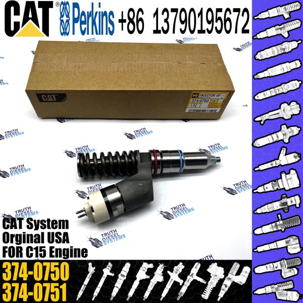 374-0750 inyector de combustible 20R-2284 118-8010 102-2104 118-8010 102-2014 103-4562 para CAT Diesel Engine C15