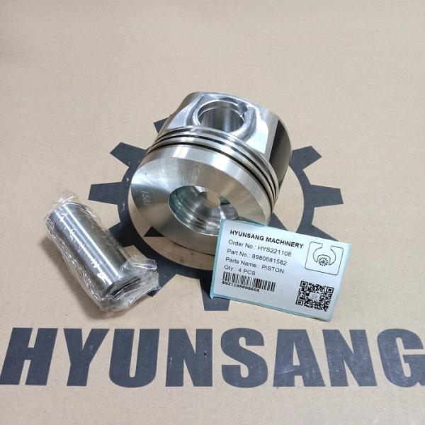Excavator Engine Parts Piston 8980681582 8-98068-158-2 For ZX85