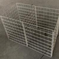 Explosion Resistant Welded Mesh Gabions Sand Cage For Military Safety Protection