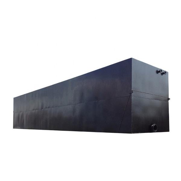 MBR Technology Integrated Sewage Treatment Plant Rectangle Shape for Easy Installation