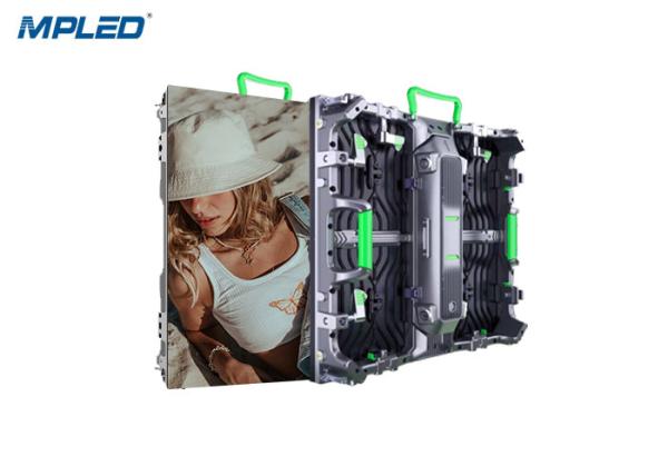4500cd 3840Hz Outdoor Stage Rental LED Screen Nationstar Gold Thread
