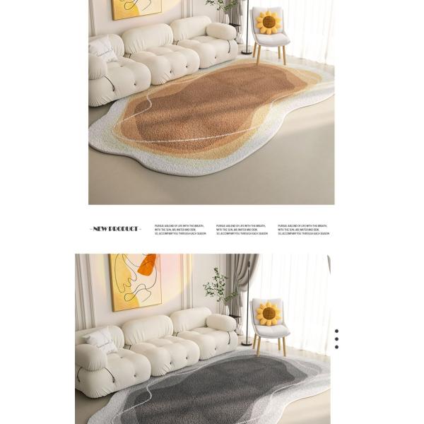 Половики района спальни светлого роскошного сметанообразного половика ковра пола незаконные
