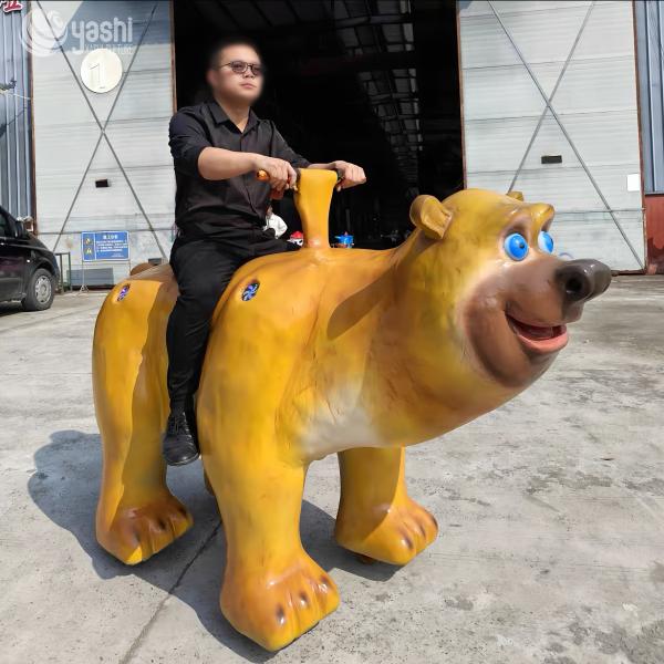 Indoor / Outdoor Children's Electric Ride On Car Amusement Animal Model