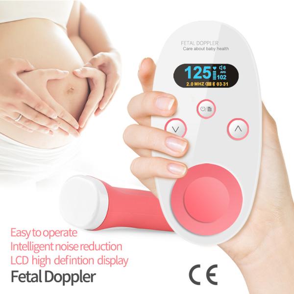 Pregnancy Portable Ultrasound Machine Pocket Fetal Heart Rate Detector OEM