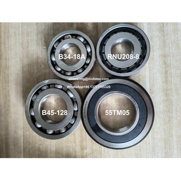 Nissan JF016 JF017 Automotive Transmission Bearings RNU208-8 Cylindrical Roller Bearings 32x80x18mm