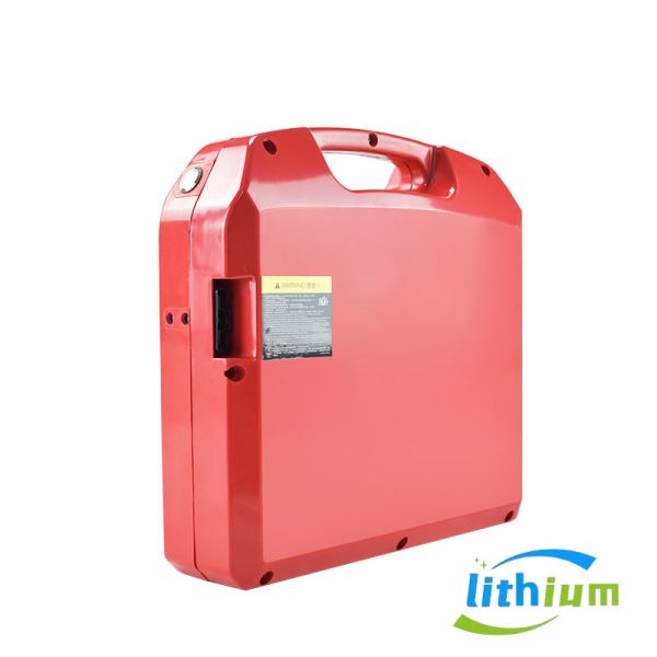 Factory Price Red Forklift LiFePO4 Battery Red Lithium Battery 24V 40ah