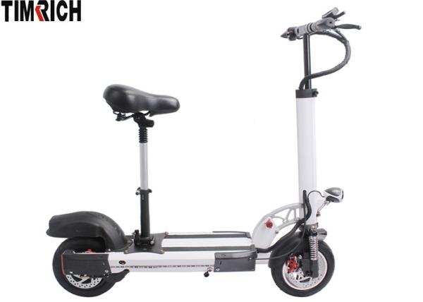 TM-KV-930C  500W Folding Electric Battery Powered Bike / 10 Inch Electric Scooter With Cushion