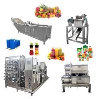 Automatic Juice Production Line 60-4000 t/d Stainless Steel