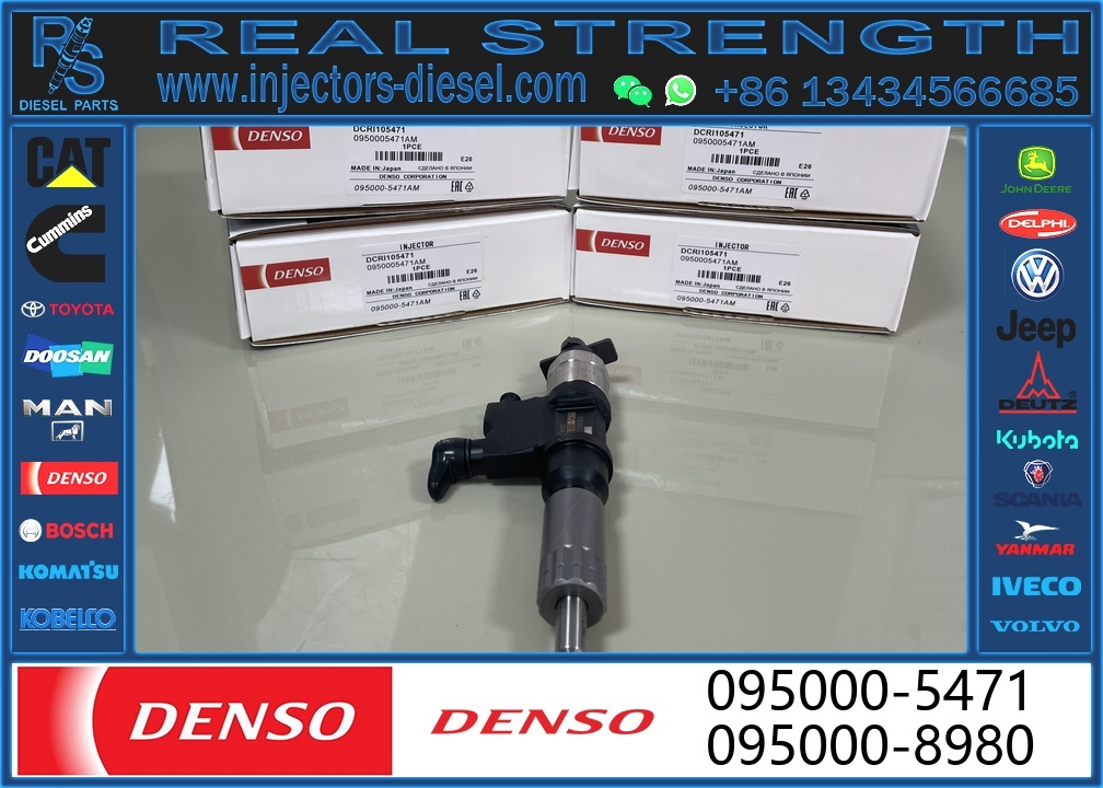 095000-0640 Fuel Injector 095000-0640 8-98280697-0 095000-5471 095000-0660 for ISUZU 4HK1 6HK1 Diesel Engine Injection Valve