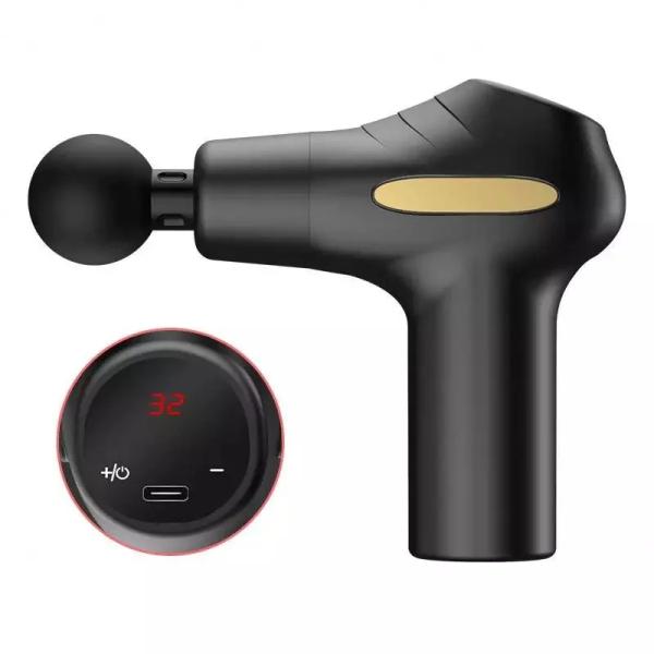 30 Speeds 175*46*185mm Massage Gun for Deep Tissue Percussion Vibration Muscle Relief