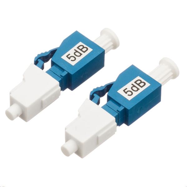 Длина волны MM 1300nm амортизатора оптического волокна LC/UPC 5dB симплексная SM