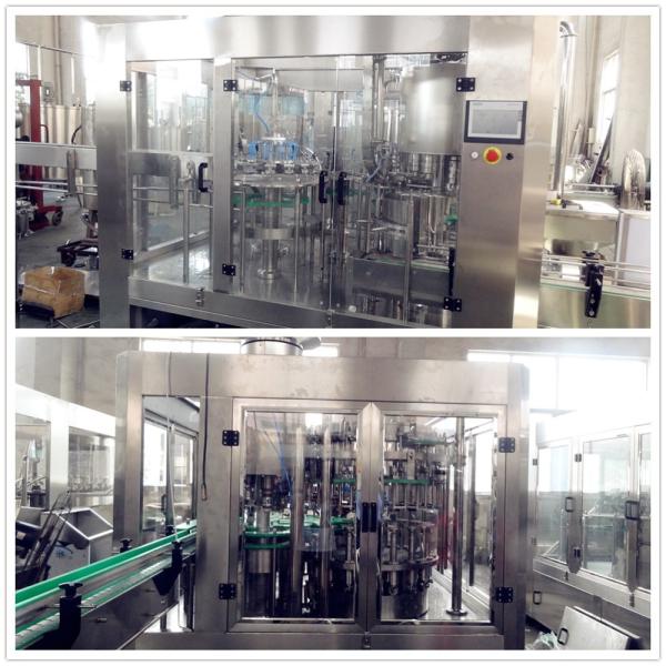 Food Stage Carbonated Soft Drink Bottle Filling Equipment For Making Cans