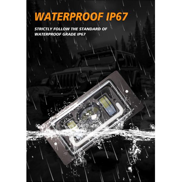 High Power White 24V aluminum Motorcycle Car LED Fog Work Light Headlight