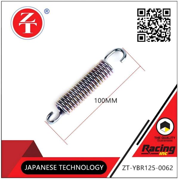 YBR125 Motorcycle Spring Big Support 100MM Manganese Steel Big Support Reset Spring