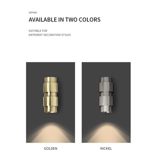 Living Room Background Wall Bedroom Bedside Lamp for Hotel Corridor
