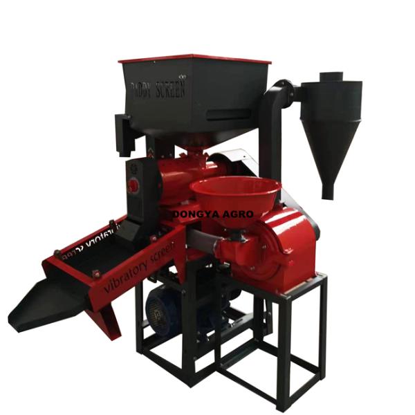 Commercial Combined Rice Mill Machine 650kg Of Milling 1000kg Of Grinding