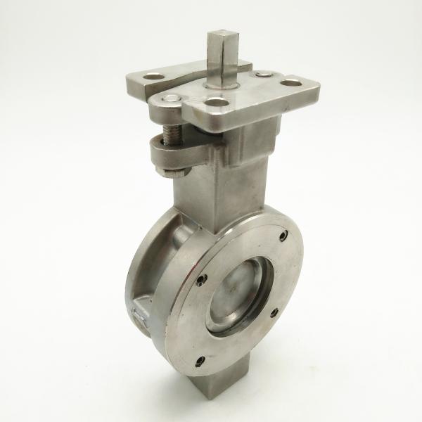 Конец ДН300 фланца двойника клапан-бабочки вафли газа масла воды эксплуатируемое шестерней