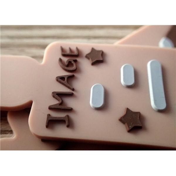 Профессиональные изготовленные на заказ заплаты кремния с блинтованием 3Д соединяют логотип для багажа