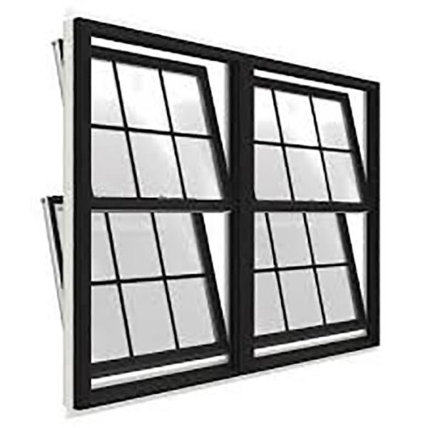 Aluminum Bathroom Double Glazed Tilt And Turn Windows for Passive House in Australia