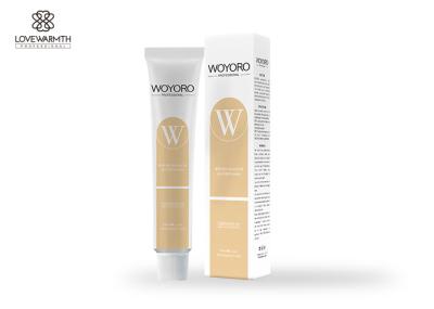 A cor duradouro adulta do cabelo, forma protege tintura de cabelo a base de creme com seda da vitamina B5
