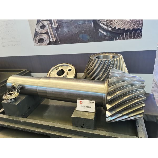 Customised High Hardness Bevel Pinion Gear with Straight Tooth Profile for Various Industry Applications